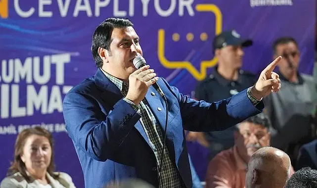 Yılmaz, Yamaçoba ve 29 Ekim Mahallelerinde vatandaşlarla buluştu