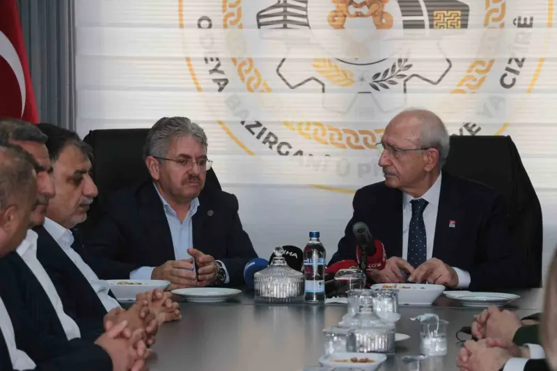 Kılıçdaroğlu’ndan Cizre Çağrısı: Serbest Bölge İlan Edilmeli