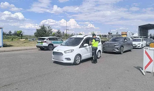 Gaziantep'te şok yol kontrol uygulaması: 74 aranan şahıs yakalandı