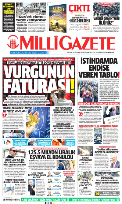 Milli manşeti