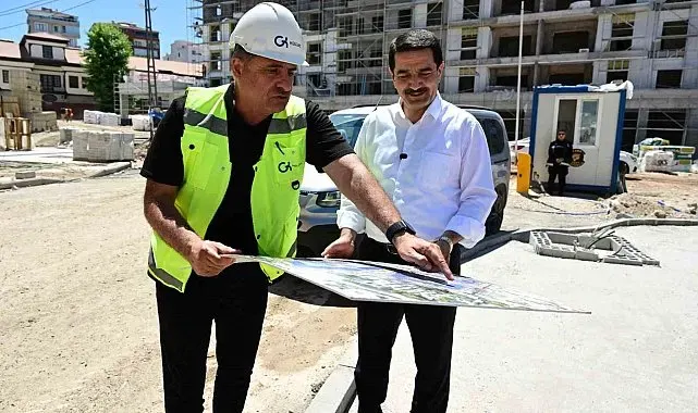 Başkan Taşkın rezerv alanında incelemede bulundu