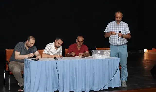 Kahta'da 200 kişilik İUP kurası çekildi