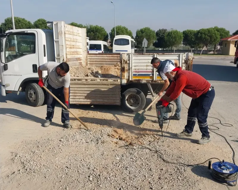 Şehzadeler Belediyesi Ekiplerinden İlçede Hızlı ve Etkin Saha Çalışması