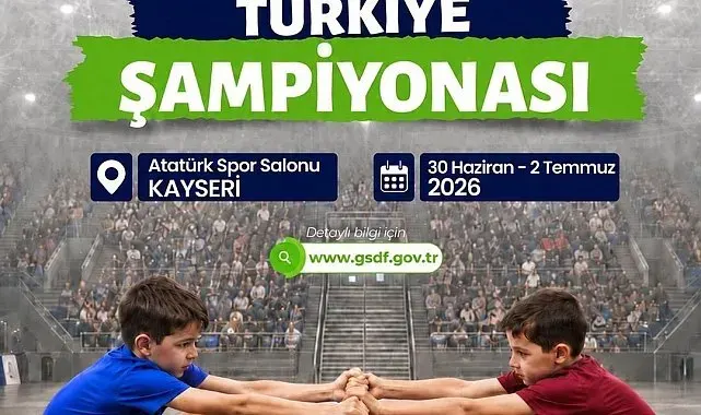 Mas Güreşinin genç yetenekleri Kayseri'de buluşuyor