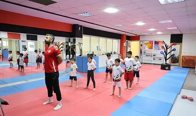 Yaz Spor Okulları kapılarını açtı