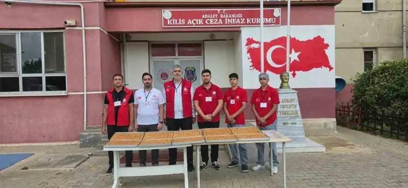 Tarihi Vakıf Hayrı Kilis Cezaevindeki Hükümlülerle Buluşturuldu