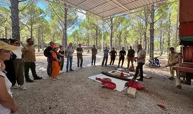 Muğla'da orman yangın gönüllüsü eğitimleri devam ediyor
