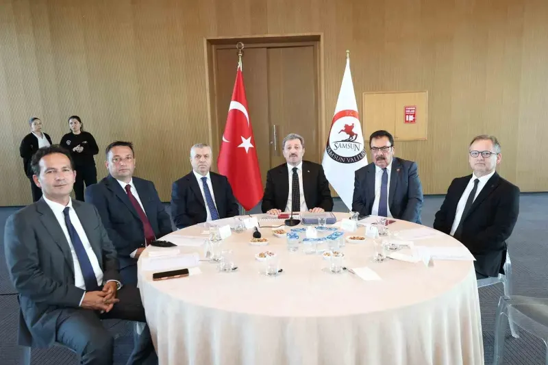 Samsun'da Yatırım Seferberliği: Milyarlık Projeler Masaya Yatırıldı