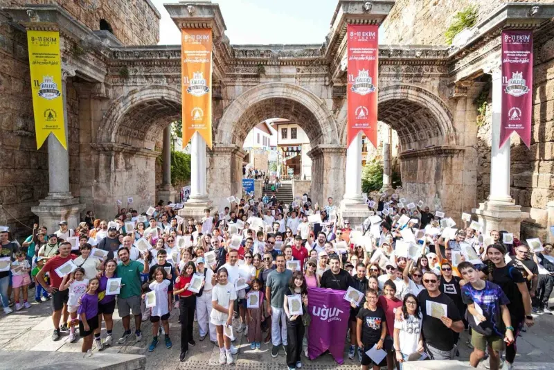 Antalya Kaleiçi’nde Oryantiring Heyecanı Yaşandı