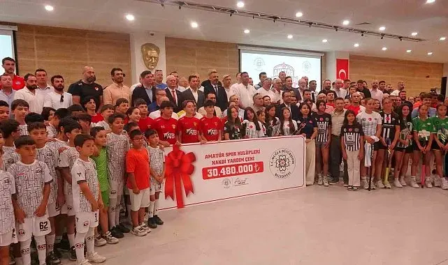Muğla Büyükşehir Belediyesi'nden Amatör Spor Kulüpleri'ne destek
