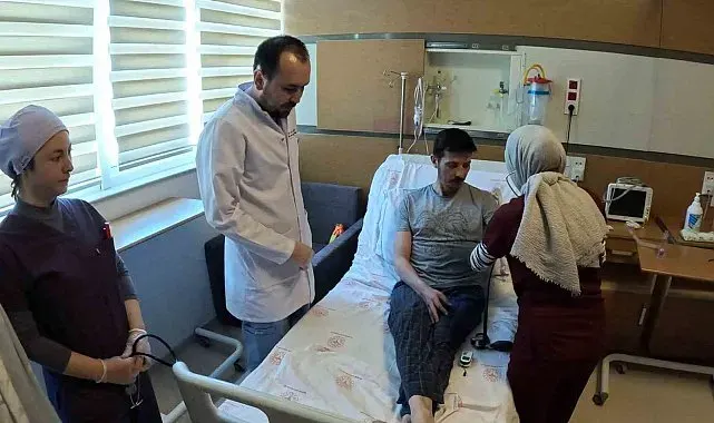 Dakikalarla yarışılan operasyonda hayat kurtaran müdahale