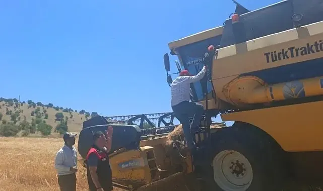 Ağın'da biçerdöver ve market denetimleri sürüyor