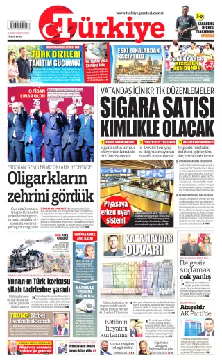 Türkiye manşeti
