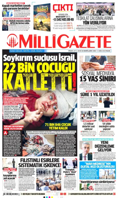 Milli manşeti