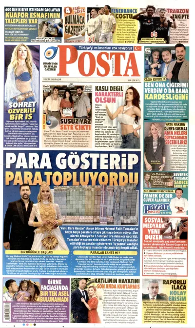Posta manşeti