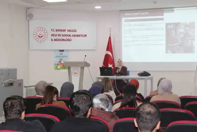 Bayburt'ta Sosyal Hizmet Çalışanlarına İnsan Ticaretiyle Mücadele Eğitimi