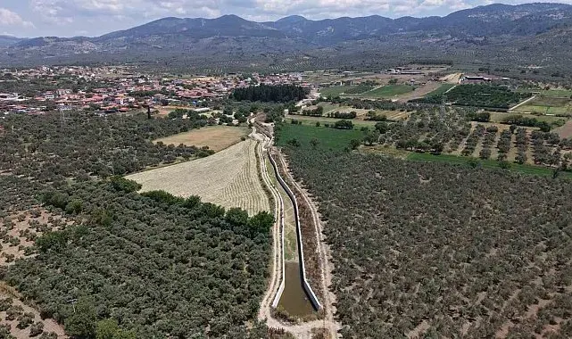 Burhaniye'de taşkın riskine karşı dev yatırım