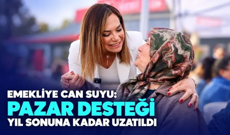 Tekirdağ Büyükşehir Belediyesi Emeklilere Pazar Desteğini Uzattı