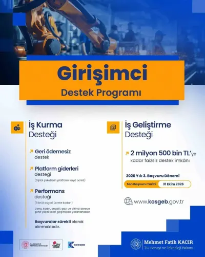 Bakan Kacır'dan Girişimcilere Milyonluk Destek Açıklaması