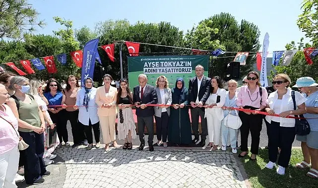 'AYŞE Tokyaz' parkı açıldı
