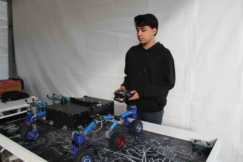 Bingöllü Lise Öğrencisinden Hayat Kurtaracak Arama Kurtarma Robotu