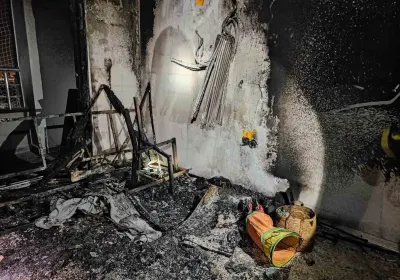 Şanlıurfa'daki Rezidansta Çıkan Yangında Bir Kişi Hayatını Kaybetti