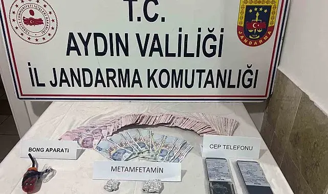 Nazilli'de uyuşturucu satıcısına suçüstü