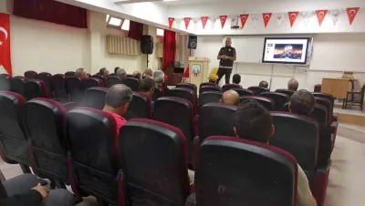 Adıyaman Fatih Anadolu Lisesinde Uyuşturucuyla Mücadele Semineri