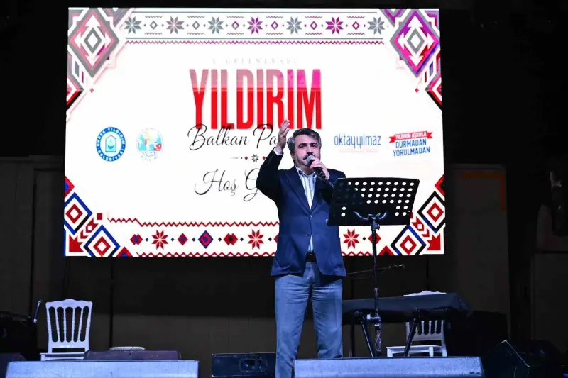 Bursa Yıldırım'da Düzenlenen 4'üncü Balkan Panayırı Coşkuyla Gerçekleşti