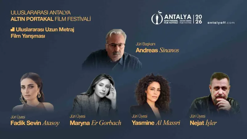 Antalya Altın Portakal Film Festivali Uluslararası Jüri Kadrosu Netleşti