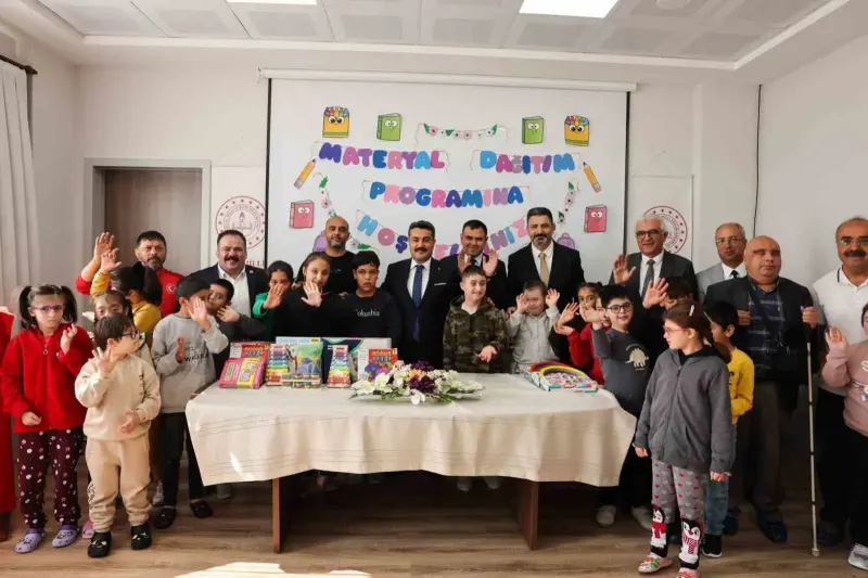 Sivas'ta Özel Eğitim Öğrencilerine Eğitici Oyuncak Desteği Sağlandı