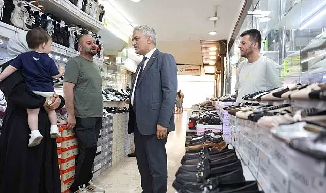 Vali Makas, esnaf ve vatandaşlarla buluştu