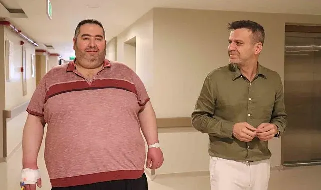 Obeziteyle mücadele eden hasta sağlığına kavuşmak için Kahramanmaraş'tan Denizli'ye geldi