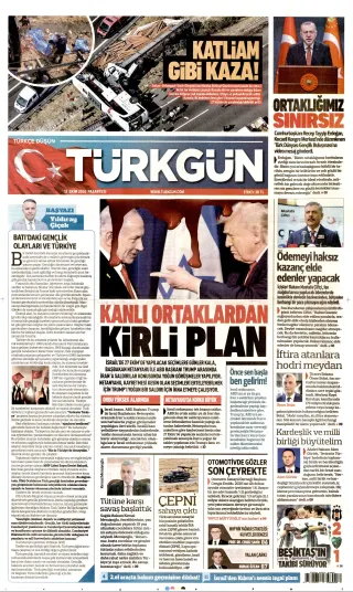 Türkgün manşeti