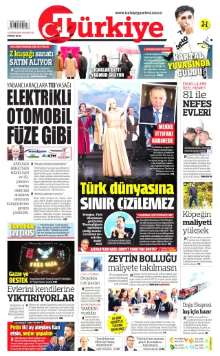 Türkiye manşeti