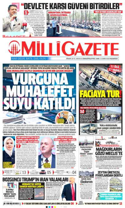 Milli manşeti