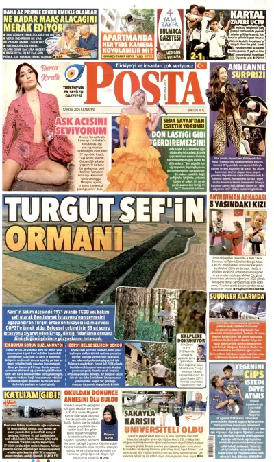Posta manşeti