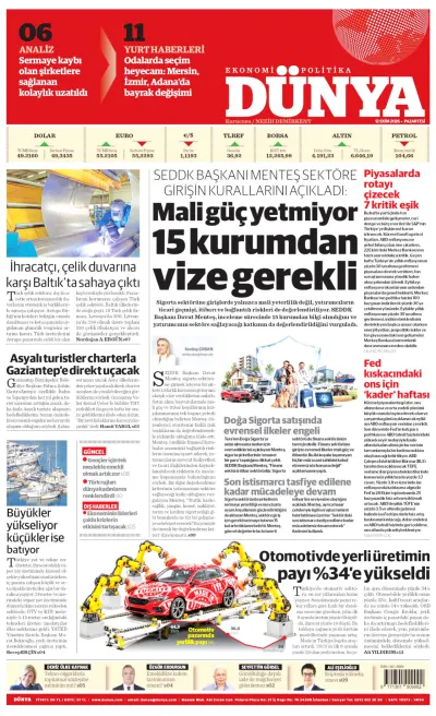 Dünya manşeti