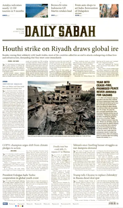 Daily Sabah manşeti