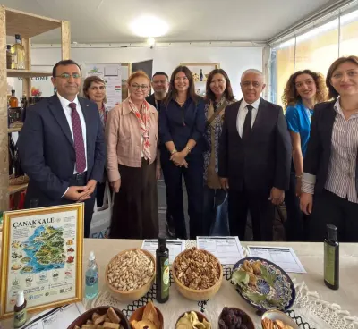 Çanakkale Organik Tarım Ürünleri İtalya'nın Başkenti Roma'da Tanıtıldı