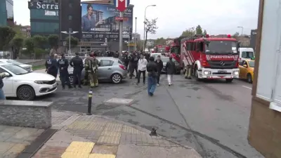 Ümraniye Metro İstasyonunda Çıkan Yangın Seferleri Aksattı