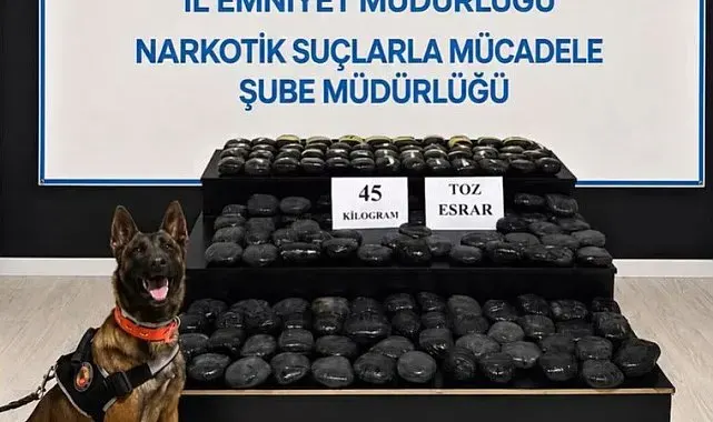 Hakkari'de aranan şahıs 45 kilo uyuşturucuyla yakalandı