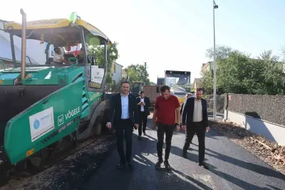 Başiskele Yeşilyurt Mahallesi’nde Asfalt Çalışmaları Hız Kesmeden Devam Ediyor