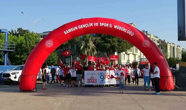 Samsun'da Yaz Spor Okulları coşkuyla açıldı