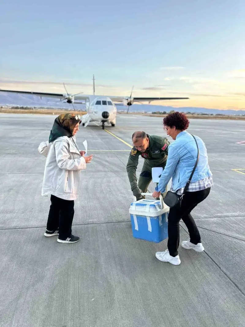 Erzurum'dan Antalya'ya Hayat Kurtaran Organ Sevk Operasyonu