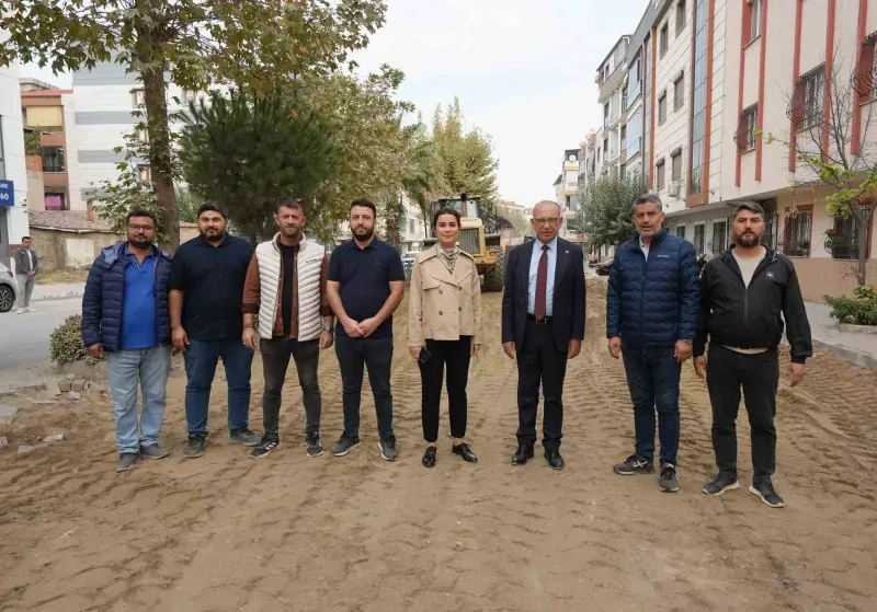 Turgutlu Kervan Yolu Prestij Caddesi Projesinde İlk Kazma Vuruldu