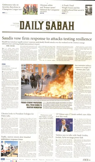 Daily Sabah manşeti