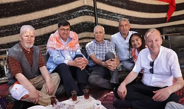 Eyüp Kahveci, Akoluk Köyü Yayla Şenliği'nde vatandaşlarla buluştu
