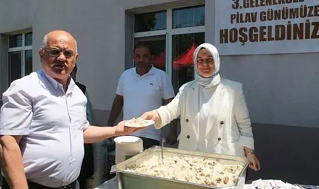 Tarım ve Orman Müdürlüğünde pilav günü