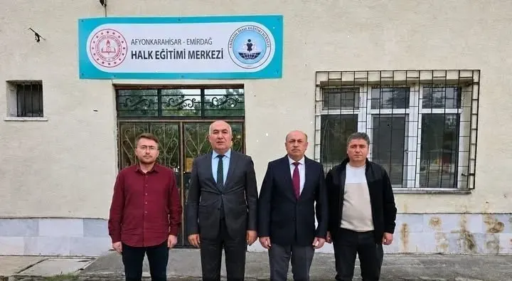 Emirdağ İlçe Millî Eğitim Müdürü Gürkan Emeksiz Kursları Yerinde İnceledi